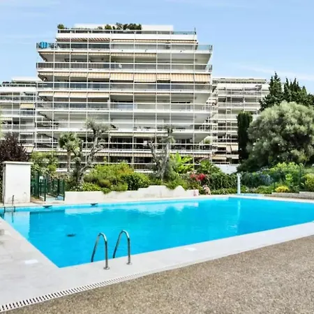 Apartment In With Ac Terrace & Pool - Benakey Antibes